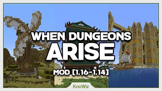 When Dungeons Arise  Présentation de mods Minecraft 116 FR [upl. by Maynard]