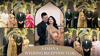 Samaya Wedding reception vlog  Last vlog [upl. by Eentruok]