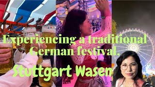 Experiencing a traditional German festivalstuttgart wasen [upl. by Einnoc]