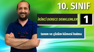 10SINIF  Ä°KÄ°NCÄ° DERECE DENKLEMLER1  TANIM VE KÃ–K BULMA  ÃœCRETSÄ°Z PDF â¬‡ï¸â¬‡ï¸â¬‡ï¸ [upl. by Oulman791]