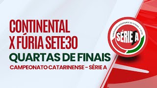 FúriaSete30BusanelloCaravela X Continental  Quartas de Final  Campeonato Catarinense de Futebol7 [upl. by Anaiq686]