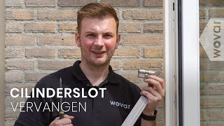 Hoe vervang je een cilinderslot  Cilindersloten vervangen [upl. by Erodavlas350]