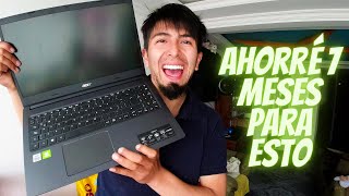 unboxing ACER Aspire 3 A31557G53PW  mi NUEVO portátil [upl. by Ocsic]