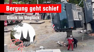 BoppardAktuell Baukran Bergung geht gründlich schief [upl. by Daphna]