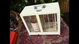 Old Vintage Barograph Untested See Video [upl. by Nowtna]