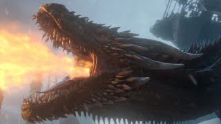 Drogon melts The Iron Throne  GAME OF THRONES 8x06 HD Scene [upl. by Pinckney]