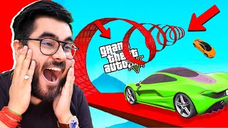 😂 GTA 5 Parkour SOLO RACE 😂  Hitesh KS [upl. by Aenal]