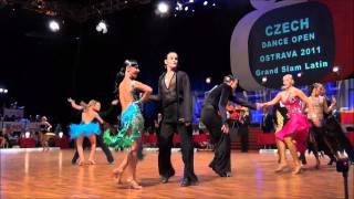 2011 Grand Slam Latin Aniello Langella amp Khrystyna Moshenska Quart Jive [upl. by Elna703]