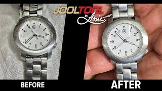 How to remove Scratches amp Restore the Satin finish Fast amp Easy on the JOOLTOOL [upl. by Older]