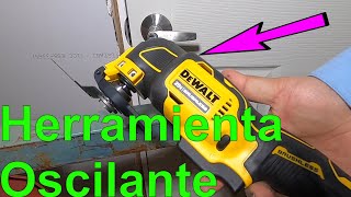 Herramienta Oscilante DeWalt 20v Max Brushless Oscillating Multi ToolComprando Herramientas en USA [upl. by Burta]