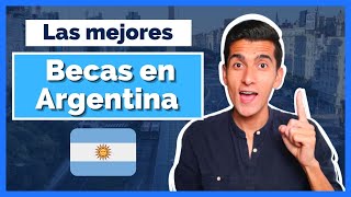 👉 Las Mejores Becas para Estudiar en Argentina ¡GRATIS [upl. by Langham]