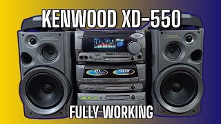 KENWOOD XD550 review call at 7814782002 hometheaterspeaker sonyaudio electronics [upl. by Alliw]