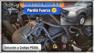 Cilindro 4 No Funciona Ford F150 Motor 42 Problema con la Bobina Falla de cilindro P0304 [upl. by Woodhouse924]