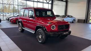 18463 MercedesBenz G 400 d AMG Line hyazinthrot Night Burmester 360 [upl. by Pirali]