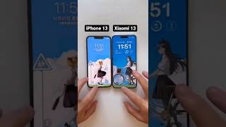 iPhone 13 vs Xiaomi 13🔥So who wins for youshorts viral trending iphone xiaomi [upl. by Icart387]