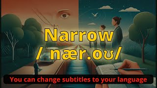 Narrow meaning with 5 examples [upl. by Ibot462]