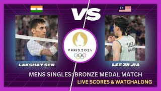 Paris Olympics 2024 Day 10  Live Scores amp Watchalong Badminton  Bronze medal match Olympics [upl. by Alcine]