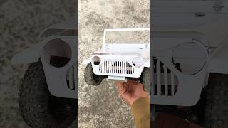 Handmade Rc wrangler Jeep from PVC pipe [upl. by Uphemia]