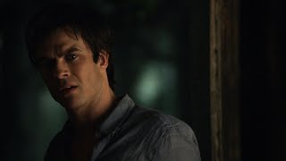 TVD 6x6  Damon is back and finds out Elena erased her memories of loving him  Delena Scenes HD [upl. by Ahsimed]