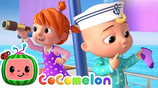 Row Row Row Your Boat Sea Adventure Edition ⛵  CoComelon Nursery Rhymes amp Kids Songs [upl. by Iznik]