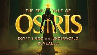 The Epic Tale of Osiris Egypt’s God of the Underworld Revealed egyptiangods mythology 4k [upl. by Akenehs]