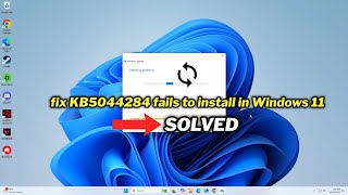 FIXED KB5044284 fails to install in Windows 11 [upl. by Angi]