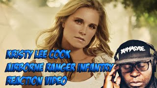 First Time Hearing Kristy Lee Cook  Airborne Ranger Infantry  REACTION VIDEO [upl. by Sliwa]