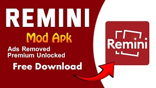 Remini Mod Apk  Remini unlocked apk  Photo Enhancer apk  TechAD786 [upl. by Llevel]