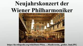 Neujahrskonzert der Wiener Philharmoniker [upl. by Aneleasor]