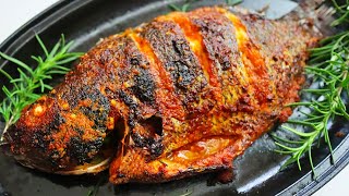 GRILLED TILAPIA FISH IN 15 MINUTES [upl. by Tail]