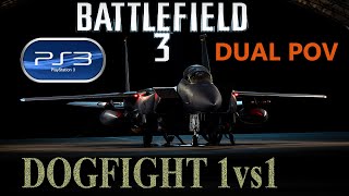 BF3  Final dogfight vs assault0810 l PS3  DUAL POV [upl. by Costello]