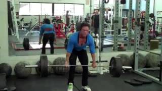 Kate Baird 440 deadlift  Iron Sport Gym [upl. by Ingham]