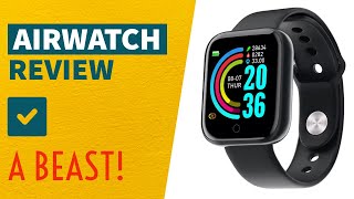 AIRWATCH REVIEW  THE BEAST SMARTWATCH [upl. by Britteny]