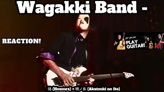 Wagakki Band Reaction 焔 Homura  暁ノ糸 Akatsuki no Ito [upl. by Haneekas]