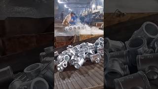 Galvanizing process for steel pipe fittings [upl. by Yrovi]