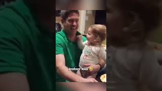 Jealous Kids Doing Funny Things 🤣😂 baby kids toddler funnybaby funnykids dad mom hilarious [upl. by Eetnahc]