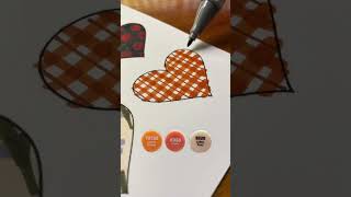 Wool Plaid Pattern coloringtutorial colorwithme ohuhumarkers [upl. by Anirtak164]