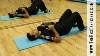 Abs Exercises  Weighted Crunches [upl. by Linda]