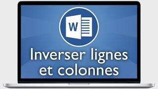 Tutoriel Word 2013  Inverser les lignes et les colonnes dun graphique [upl. by Arrik875]