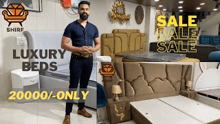 Luxury Double Beds  Modern Designs  Economical Price  Furniture in Dehradun  Best Quality [upl. by Redmund]