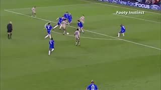 Ronaldinho vs Chelsea Iniesta Dribbling Epic Football Skills🔥 [upl. by Yusuk736]