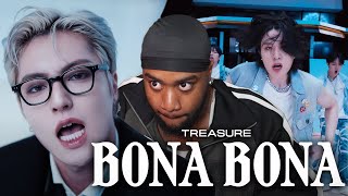 TREASURE  BONA BONA MV REACTION [upl. by Llennahs928]