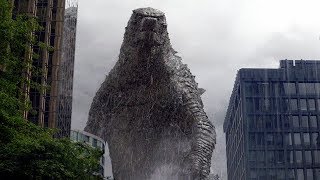 Godzilla vs MUTO quotLet Them Fightquot Scene  Godzilla 2014 Movie Clip HD [upl. by Zelig733]