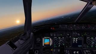 P3DV43 Landing in LOWW VIENNA PMDG 737NGX AMAZING GRAPHICS TOMATOSHADE [upl. by Iraj]