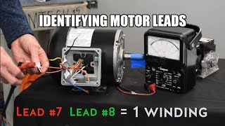 How to Identify Motor Windings and Leads [upl. by Lubin105]