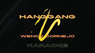 Hanggang  Karaoke [upl. by Innob]