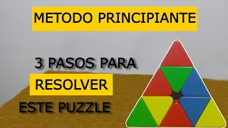 Aprende Cómo Resolver Un Pyraminx Fácil y Rápido 2024 [upl. by Eimmot495]