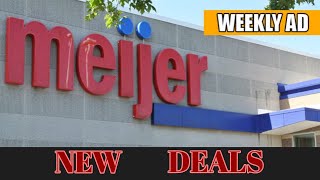 NEW MEIJER WEEKLY AD SNEAK PEEK FROM 0806 TO 0812  MEIJER Shop With Me  Top Savings amp Deals [upl. by Beverley]