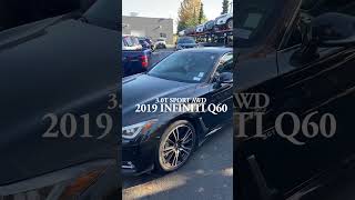 2019 INFINITI Q60 SPORT AWD 30T QUICK REVIEW  Applewood Auto Group [upl. by Brunhilde]