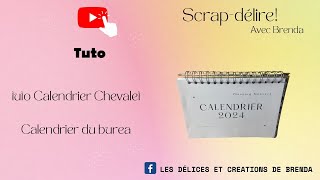 Tuto Calendrier Chevalet [upl. by Cornela454]